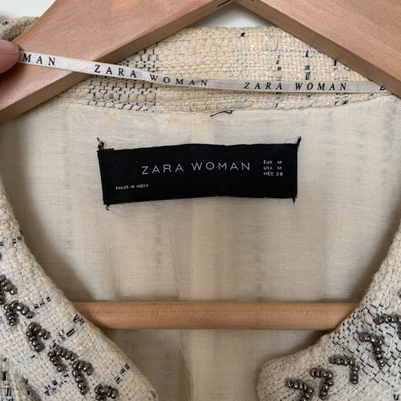 Tweed military style vest from Zara - Picture 3 of 5